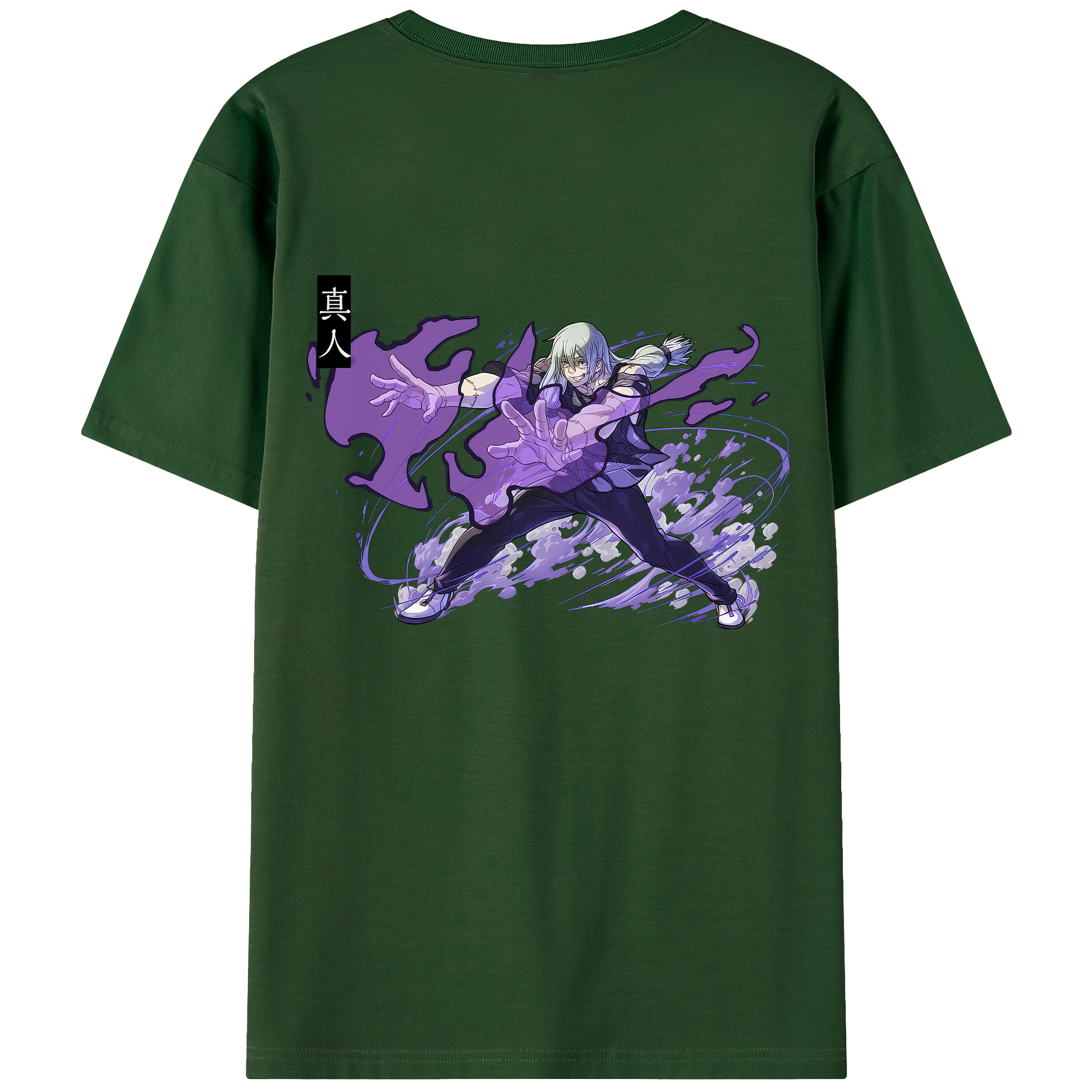 （画像用） 呪術廻戦 Jujutsu Kaisen 綿100％半袖Tシャツ（背面プリント）